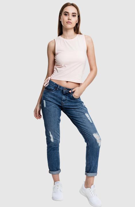 Image du produit Urban Classics Top court à lacets pour femmes (M)