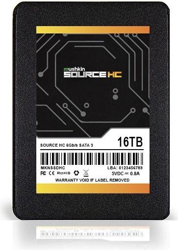 Actual product image Mushkin source hc 16tb ssd (16000 GB, 2.5")