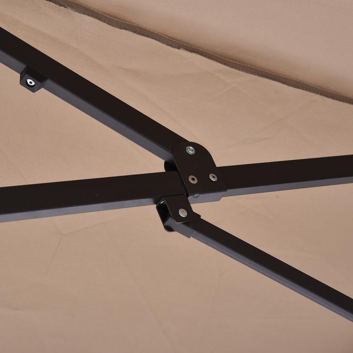 Image du produit Outsunny Parapluie de marché avec manivelle (2.70 m)