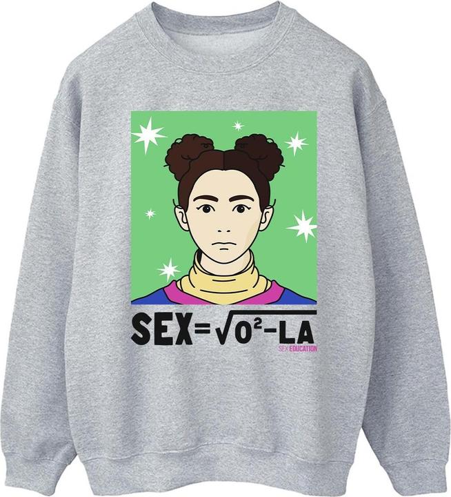 Actual product image Netflix Mens Sex Education Ola Sex Equation Sweatshirt (4XL)