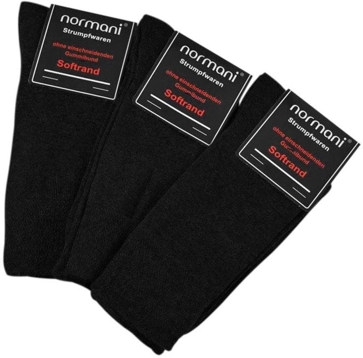 Actual product image Normani 6 pairs of comfort socks with soft edge and terry sole (pack of 6, 35 - 38)
