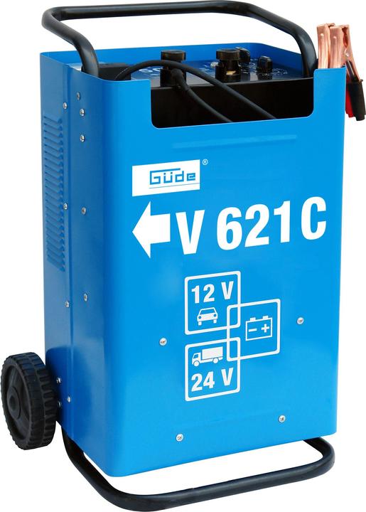 Produktbild Güde 12V/24V Batterieladegerät Automatik Batterielader V 621 C Starthilfe (12V, 24V, 70 A)