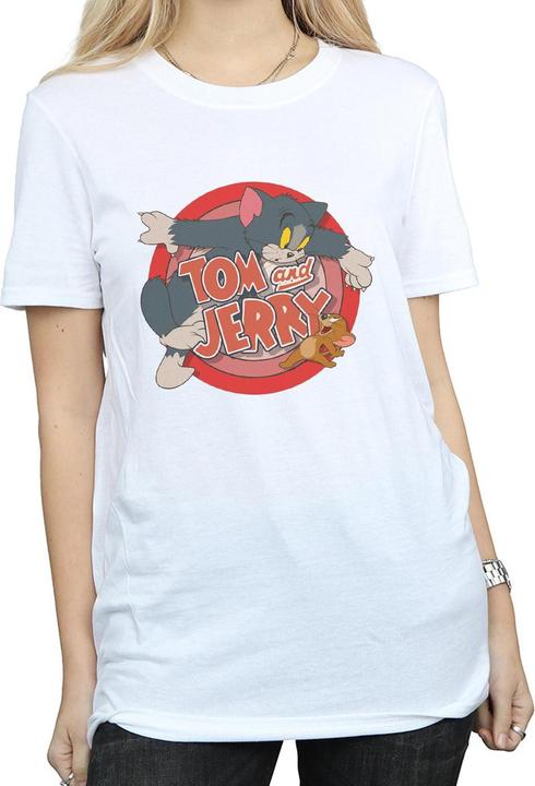 Immagine prodotto Tom & Jerry Maglietta da donna/ragazzo in cotone Catch Boyfriend (S)