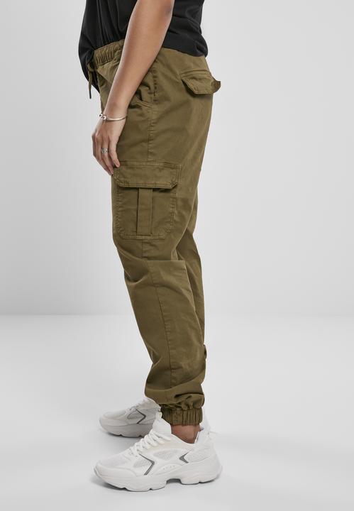 Image du produit Urban Classics Ladies High Waist Cargo Jogging Pants (4XL)