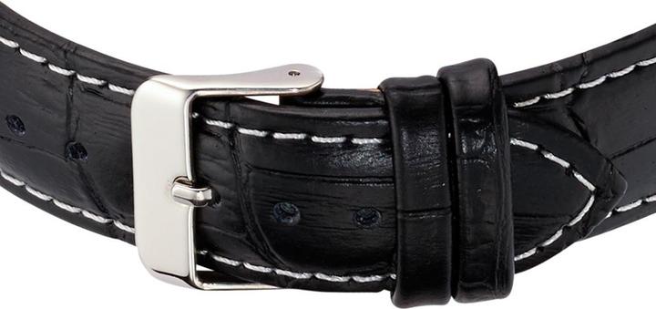 Immagine prodotto Conrad Components Orologio da uomo Eco Tech Solar Radio (Orologio con pietra preziosa, Lunetta girevole, Orologio radiocontrollato, Orologio da polso analogico, Orologio digitale, 39 mm)