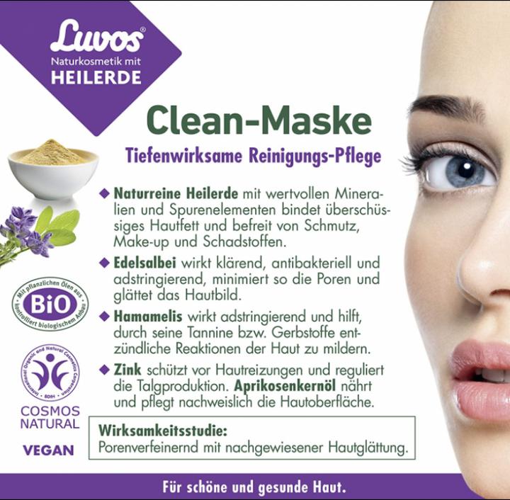 Actual product image Luvos Healing Earth Clean Mask Display (24 pcs) (1000 ml)