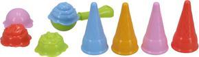 Produktbild Adriatic Sandformen-Set - Eiswaffeln - 9-teilig
