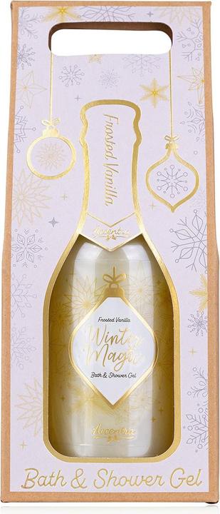 Accentra Badegel & Duschgel WINTER MAGIC in Sektflaschen-Design (180 ml)