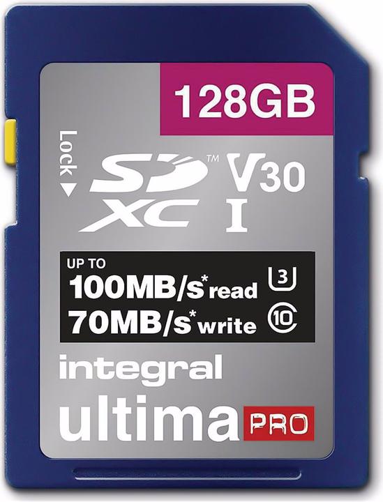 Premium High Speed (128GB, SDXC, UHS-I) (128 Go, SD, U3, UHS-I)