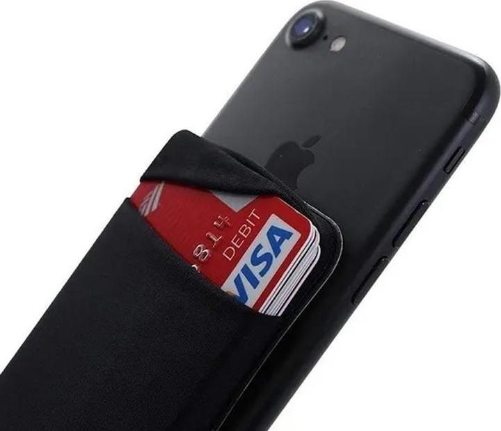 Produktbild Out of the blue Handy Kreditkartenhalterung selbstklebend Black (Apple iPhone 15)