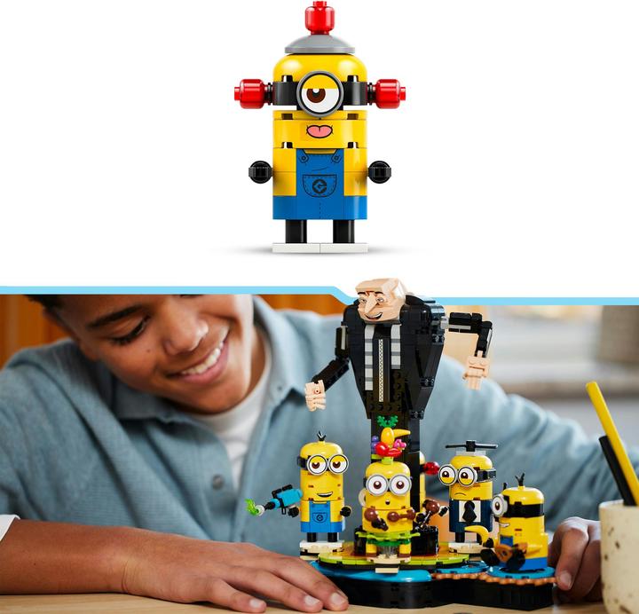 Produktbild LEGO Gru und die Minions aus Steinen (75582, LEGO Minions)