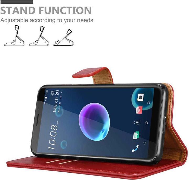 Productafbeelding Cadorabo Boek Luxe Omslag (HTC Desire 12)