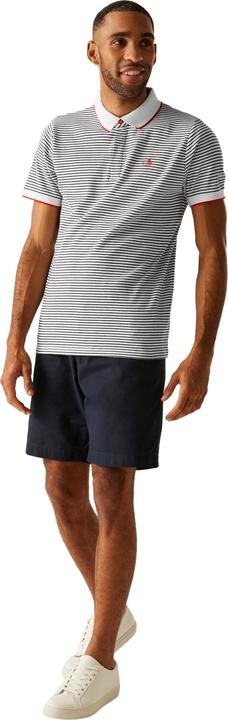 Actual product image Regatta Mens Tiver Striped Polo Shirt (XL)