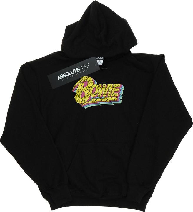 Produktbild David Bowie Moonlight 90s Logo Kapuzenpullover (XL)