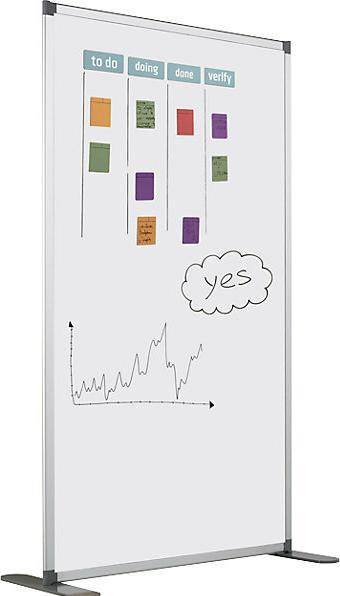 Produktbild smiT Hygiene-Whiteboard-Trennwand (190 cm, 125 cm)