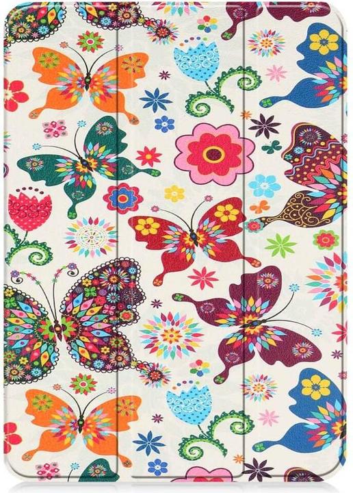 Immagine prodotto Cover-Discount iPad 2022 (10a generazione) - Custodia Smart Tri-fold in pelle con farfalle (iPad 2022 (10a generazione))