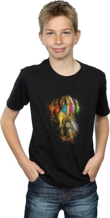 Image du produit Garçons - T-shirt Avengers Endgame Infinity Gauntlet Splatter (140, 146)