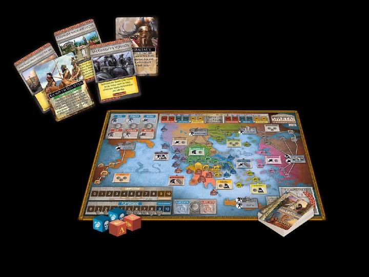 Actual product image Spielworxx SPWD0009 - Sparta, board game, for 1-2 players, from 14 years (DE edition) (German)