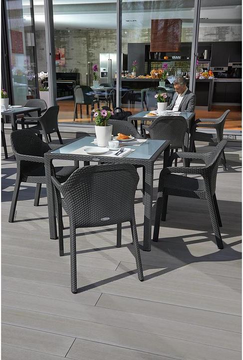 Produktbild Lechuza Cottage Stapelstuhl granit