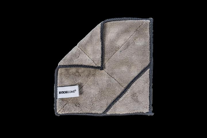 Kochblume Microfasertuch - 18x18 cm taupe (18 x 18 cm)