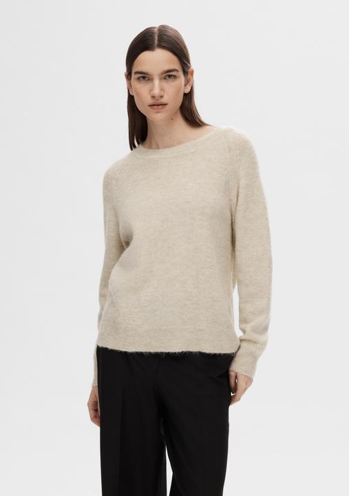 Produktbild Selected Femme Rundhalsausschnitt Woll Pullover (S)