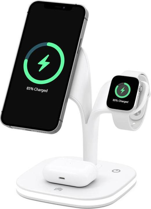 Immagine prodotto Hermex Caricatore wireless 5-in-1 Qi Quick Charger Docking Station (15 W)