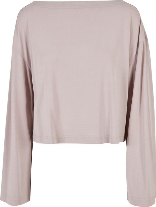 Produktbild Urban Classics Ladies Short Modal Bateau Necklinie Longsleeve (5XL)