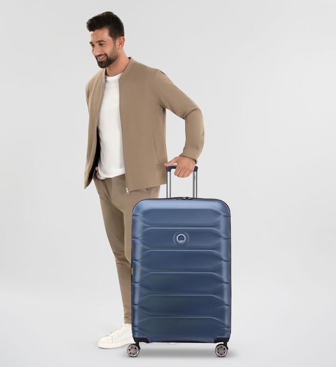 Produktbild Delsey Meteor 4 Rollen Trolley L 78 cm mit Dehnfalte (112 l, XL (ab 115l))
