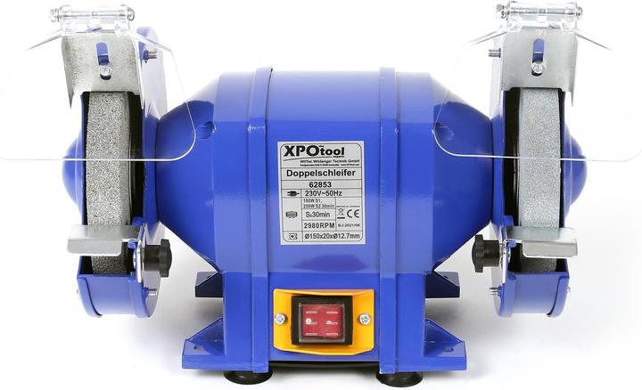Immagine prodotto Wiltec Smerigliatrice doppia 250W Ø150mm Smerigliatrice Smerigliatrice Blocco di smerigliatura (Tritacarne da banco, 250 W)