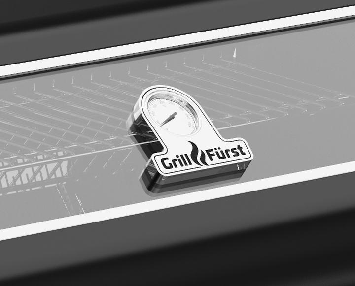 Image du produit Grillfürst G520G Barbecue à gaz à 5 brûleurs avec brûleur haute température, brûleur arrière et (15 kW)