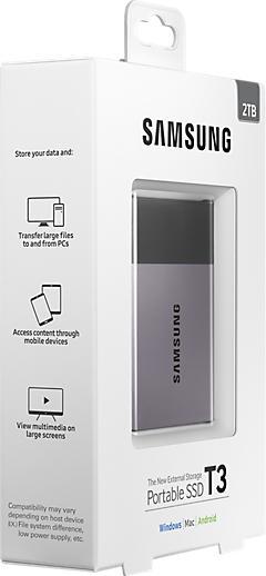 Immagine prodotto Samsung SSD portatile T3 (2000 GB)