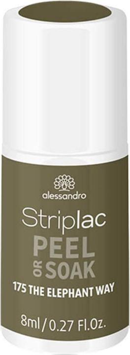 Image du produit Alessandro Peeling ou trempage de Striplac - 175 The Elephant Way (175 La voie de l'éléphant, Vernis semi-permanent)