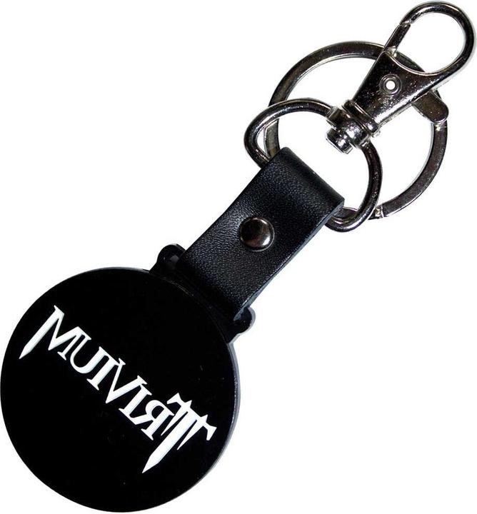 Actual product image Trivium Classic Circle Logo Keyring