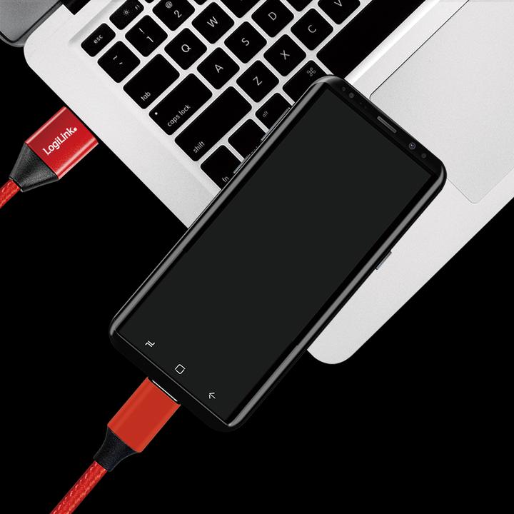 Produktbild LogiLink USB Kabel (1 m, USB 2.0, 5 W)