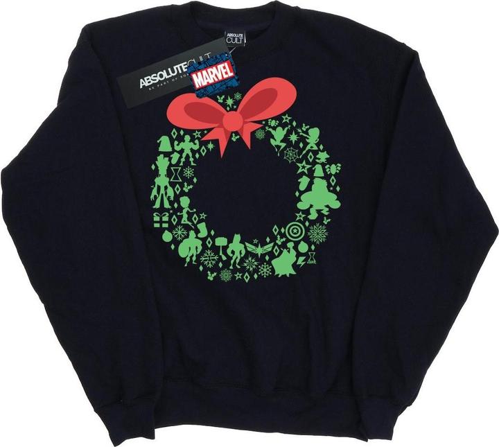 Immagine prodotto Avengers Christmas Wreath Felpa Donna (XL)