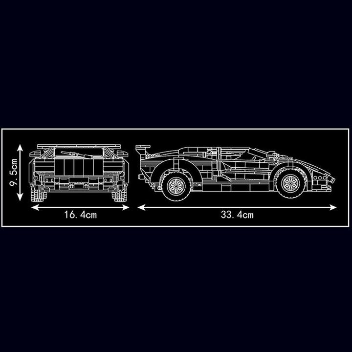 Produktbild Mould King Italienischer Sportwagen Lambo (motorisiert)
