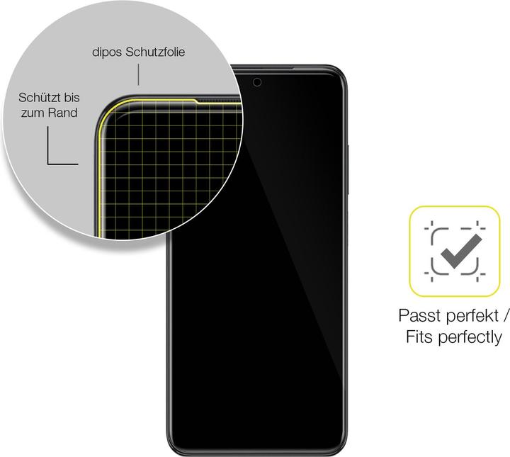 Immagine prodotto Dipos 3D Full-Cover Pellicola Protettiva (1 Pezzo/i, Xiaomi Poco M5s)