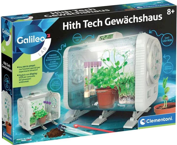 Actual product image Clementoni Hith Tech Greenhouse