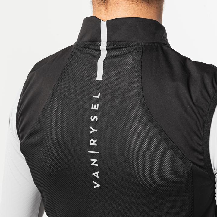Image du produit Van rysel Gilet coupe-vent vélo route homme - RCR noir (XXL)