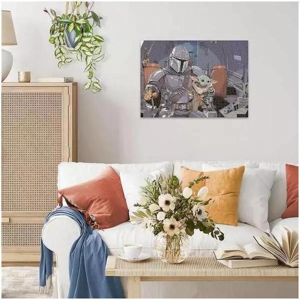 Image du produit Ravensburger Puzzle 12000512 - The Mandalorian - 1000 pièces Star Wars Puzzle pour adulte et (1000 pièces)