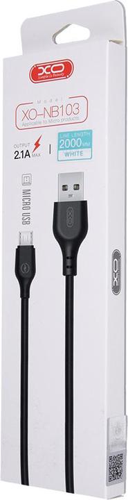 Immagine prodotto xO cavo NB103 USB - microUSB 2,0 m 2,1A bianco (2.10 m, USB 2.0)