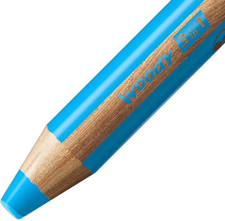 Immagine prodotto STABILO matita colorata woody 3 in 1 (Blu ciano, 1 x)