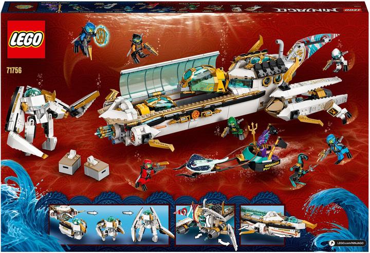 Immagine prodotto LEGO Ninjago 71756 Hydro Bounty (71756, LEGO Ninjago)