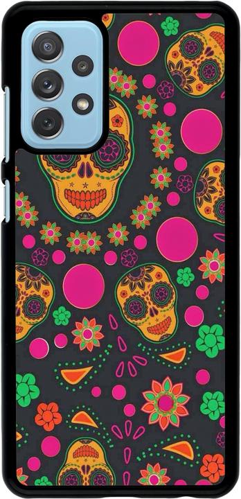 Immagine prodotto PhoneLook Copertina Halloween 22 teschi messicani colorati (Samsung Galaxy A72)