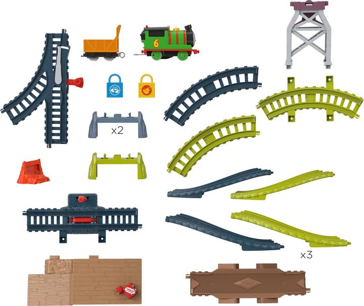 Immagine prodotto Mattel Binari Con Locomotive Motorizzate Thomas