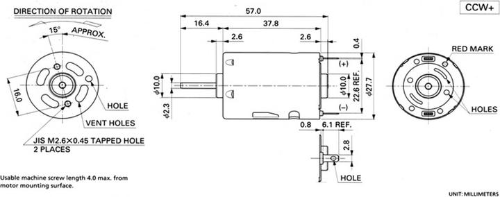 Actual product image Krick max power 400 electric motor