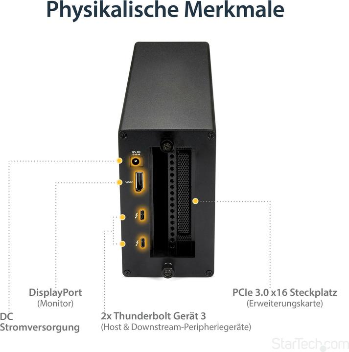 Produktbild StarTech TB31PCIEX16