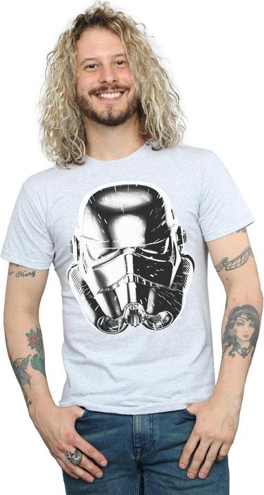 Image du produit Star Wars - T-shirt STORMTROOPER WARP SPEED HELMET - Homme (XL)