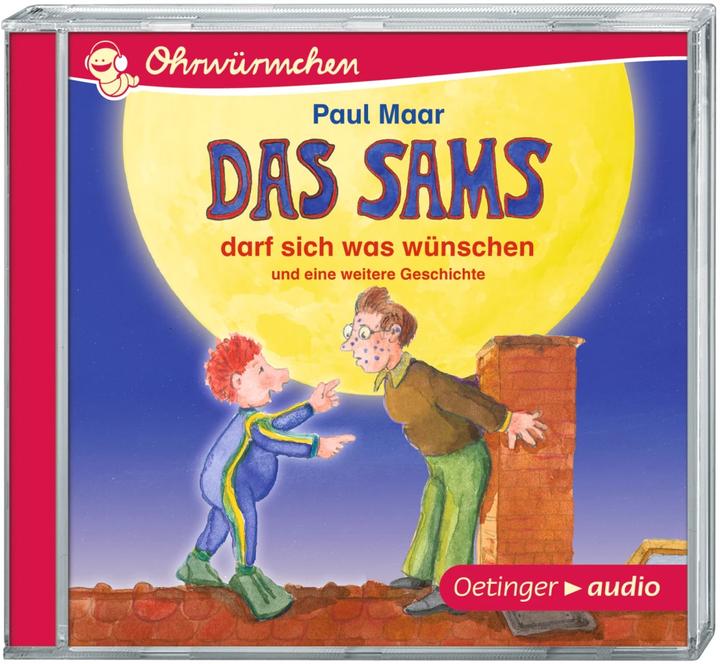 Produktbild Das Sams darf sich was wünschen und eine weitere Geschichte (CD) (Frank Gustavus, Paul Maar, Monty Arnold, Kay Poppe, Deutsch)