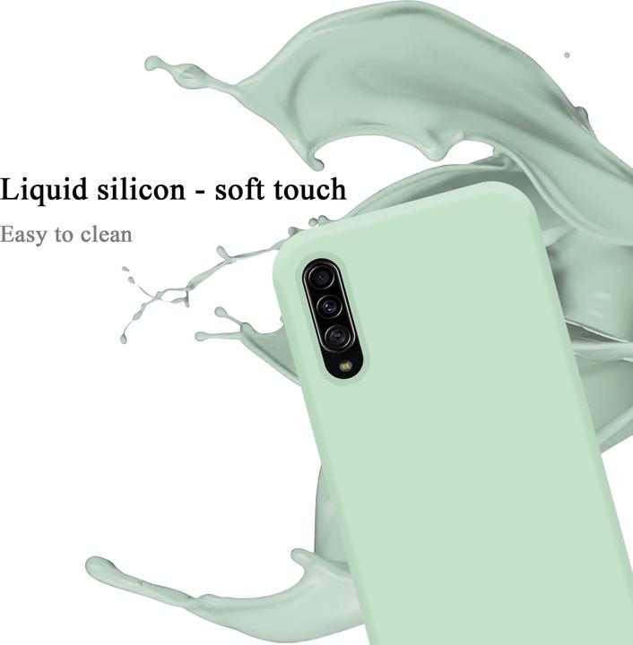 Produktbild Cadorabo TPU Liquid Silicone Case Hülle für Samsung Galaxy A90 5G (Samsung Galaxy A90 5G)